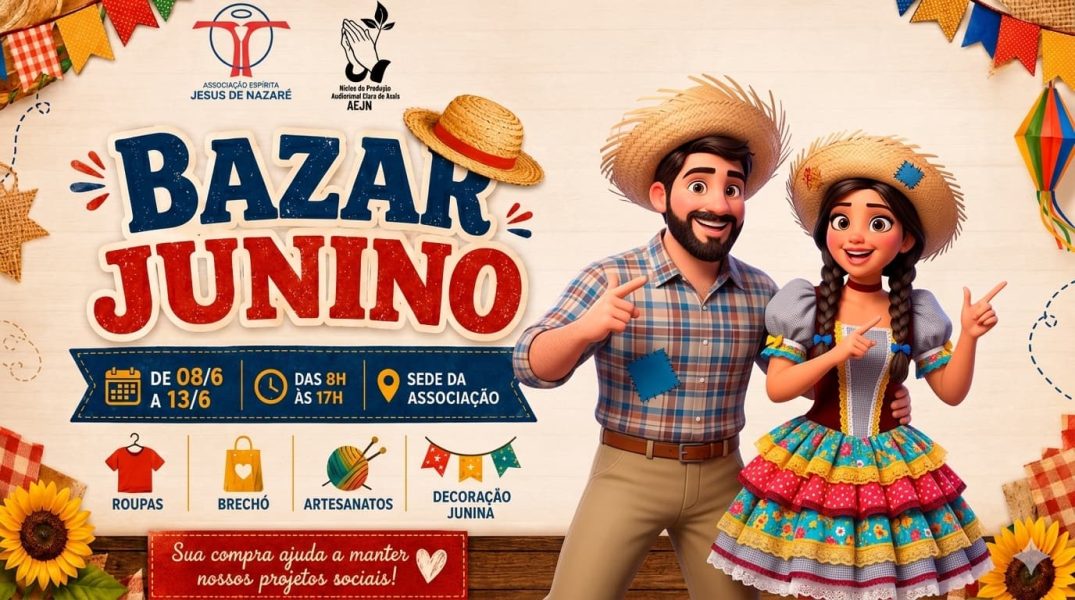 Bazar Junino Solidário em Feira de Santana Bazar Junino Solidário em Feira de Santana