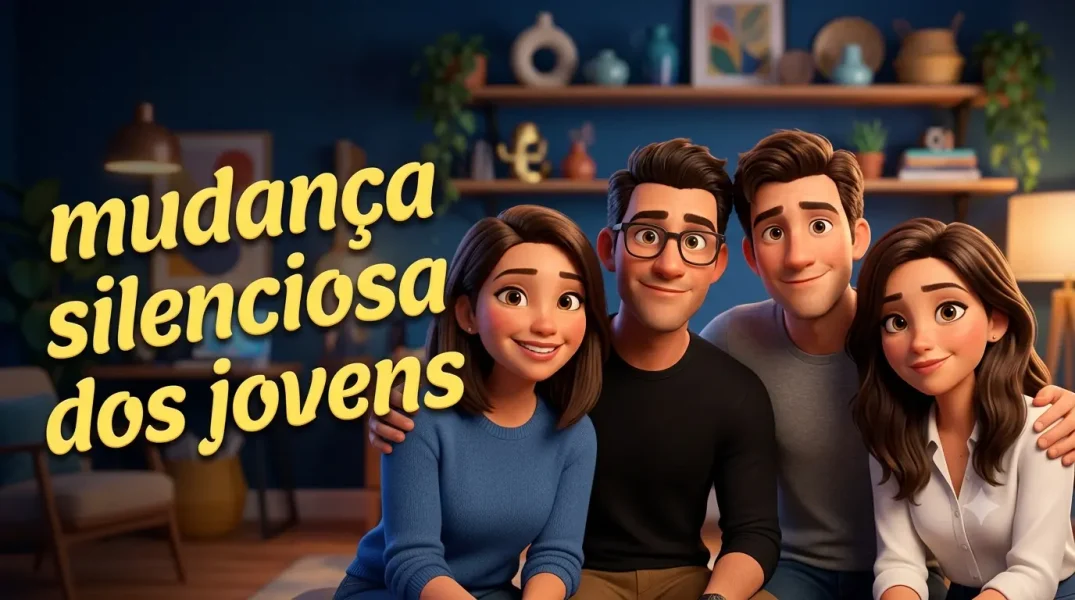 mudança silenciosa dos jovens